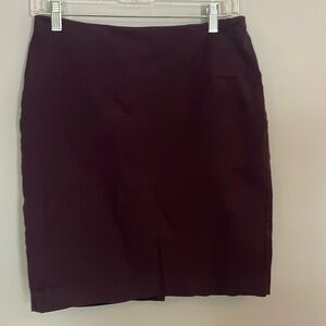 Banana Republic skirt in aubergine